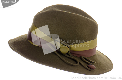 Image of Green vintage hat