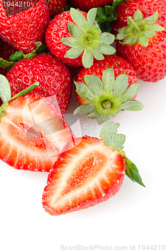 Image of Appetizing strawberries 