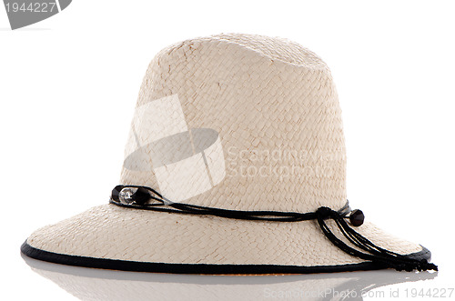 Image of White woman big hat