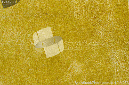 Image of Yellow leather 