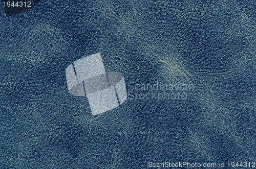 Image of Blue leather 