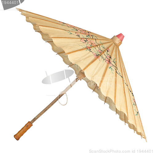 Image of  Oriental umbrella isolated 