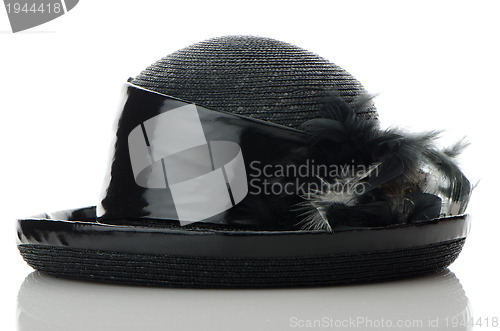 Image of Black vintage hat