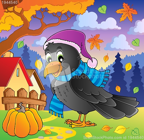 Image of Cartoon raven theme image 2