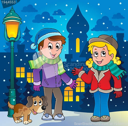 Image of Winter person cartoon image 3