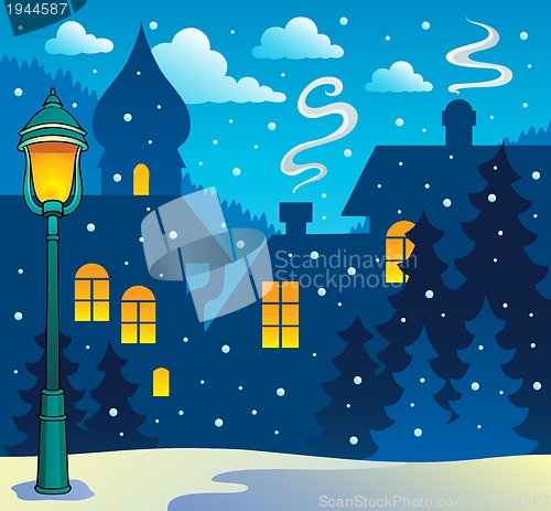 Image of Winter town theme image 3