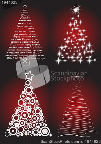 Image of Christmas tree set