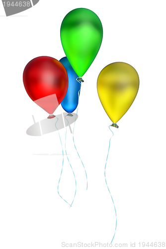 Image of Flying balloons