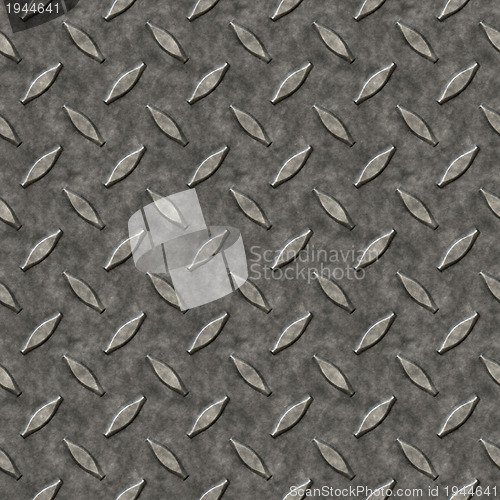 Image of Diamond Plate Metal Pattern