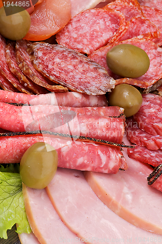 Image of Background of Delicatessen Meat