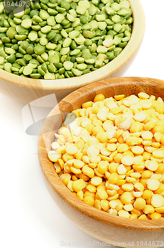 Image of Green and Yellow Peas