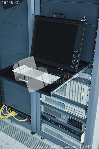 Image of network server room