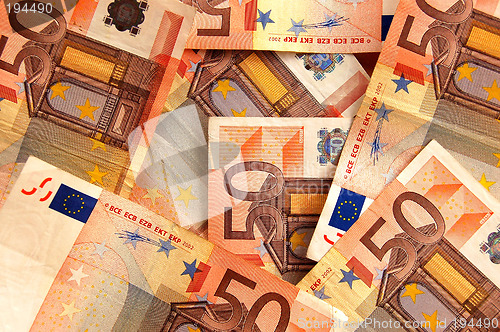 Image of euro background