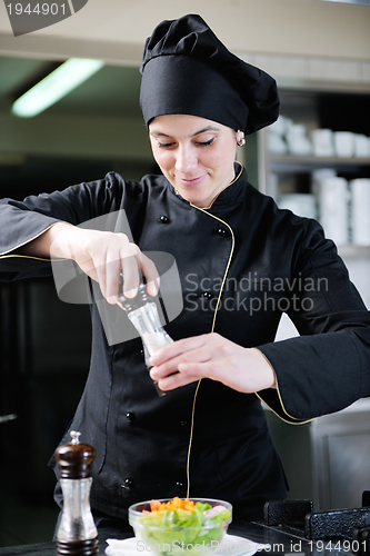 Image of chef preparing meal