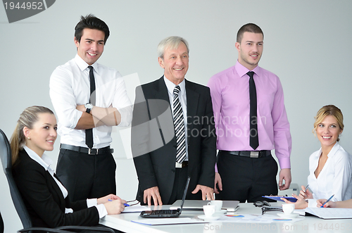 Image of business people group on meeting