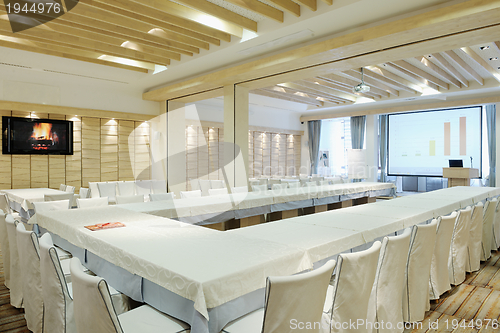 Image of Empty business conference room