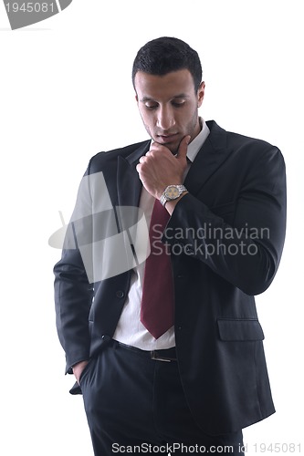 Image of depressed business man