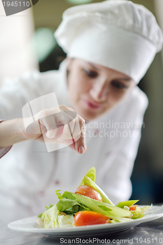 Image of chef preparing meal