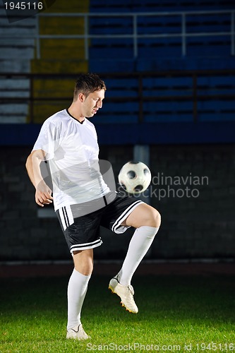 Image of football player in action