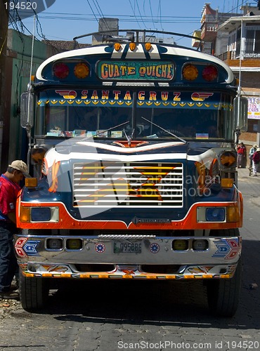 Image of bus guatemala