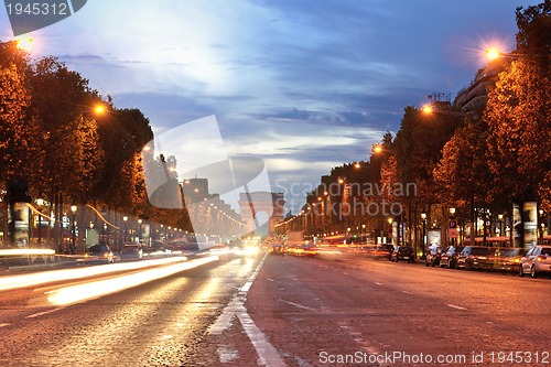 Image of Arc de Triomphe, Paris,  France