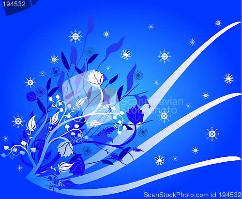 Image of Floral Background -illustration