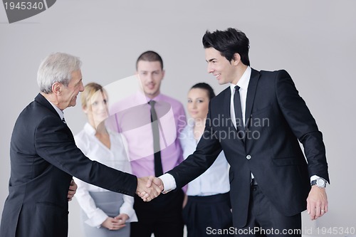 Image of business people group on meeting