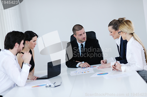 Image of business people in a meeting at office