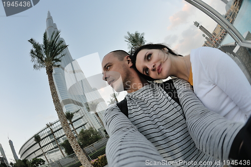Image of couple at the shop center