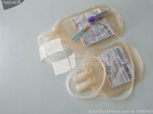 Image of blood donate bag