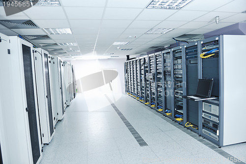 Image of network server room