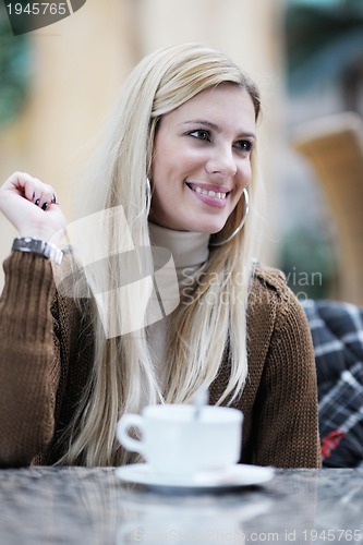Image of portrait of a beautiful young woman
