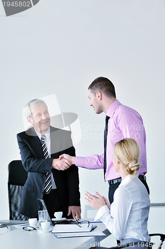 Image of business people group on meeting