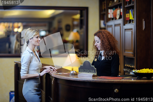 Image of hotel reception