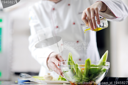 Image of chef preparing meal