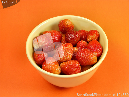 Image of Strawberries bowl - sweet fruit