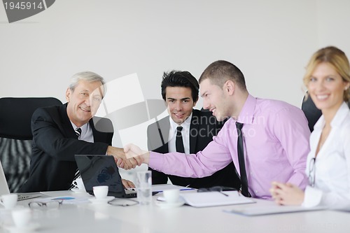 Image of business people group on meeting