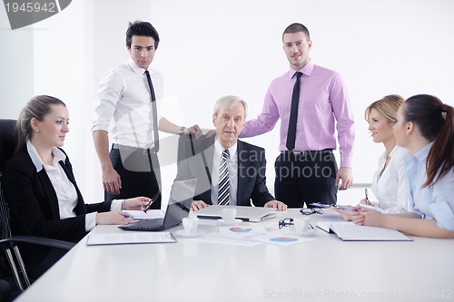 Image of business people group on meeting
