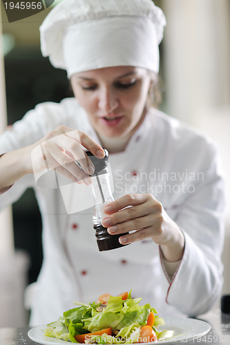 Image of chef preparing meal