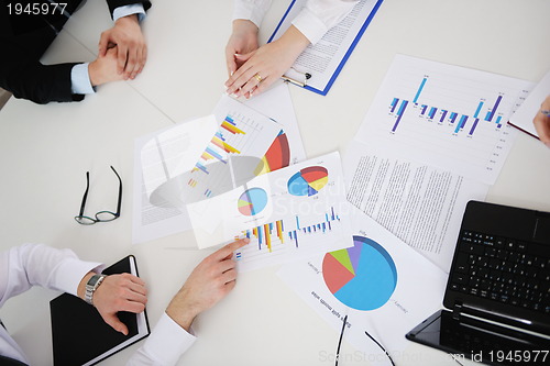 Image of business people in a meeting at office