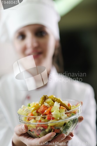 Image of chef preparing meal