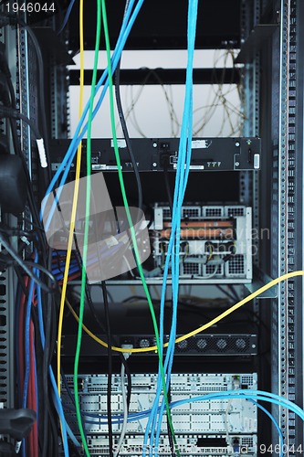 Image of network server room