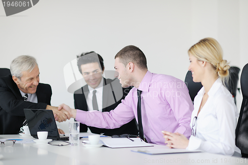 Image of business people team