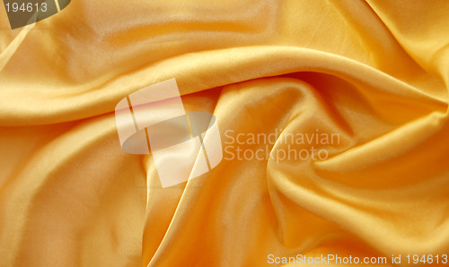 Image of Yellow satin
