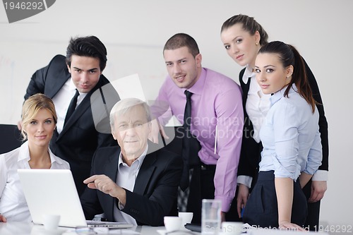 Image of business people group on meeting