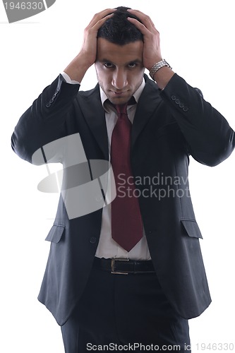 Image of depressed business man