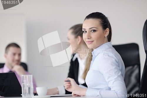 Image of business people group on meeting