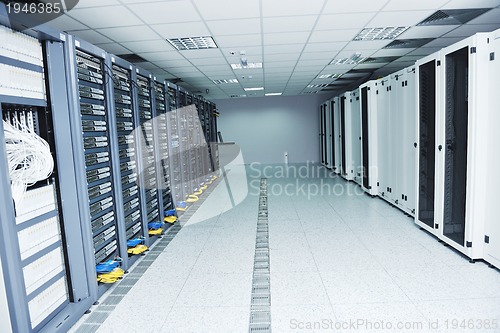 Image of network server room