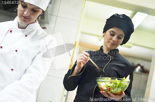 Image of chef preparing meal