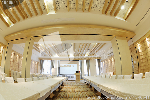 Image of Empty business conference room